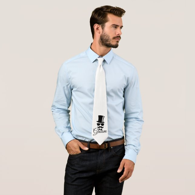 Corbata Un novio gracioso (In situ)