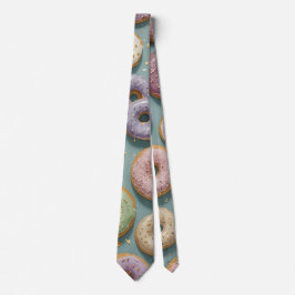 Corbata Un sueño caprichoso de donas pastel