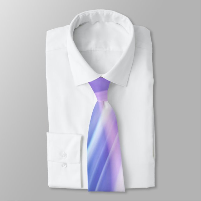 Corbata Una niebla pastel mística (Atado)