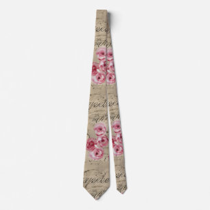 Corbata Una serie de diseño de efímeras francesas 20