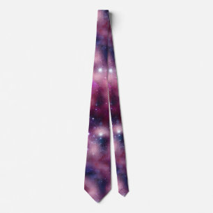Corbata Una serie de diseño de galaxia brillante 12