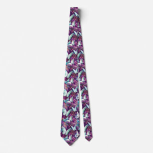 Corbata Una Serie de Mariposas Místicas Diseño 7
