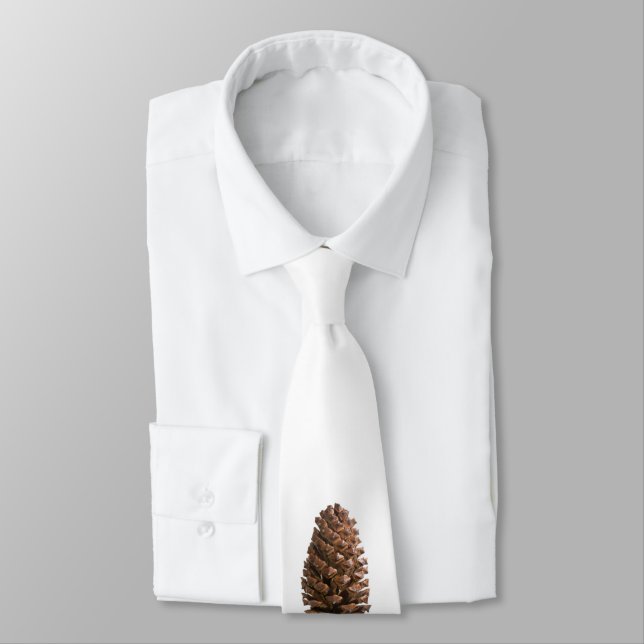 Corbata Una sola pinecona (Atado)
