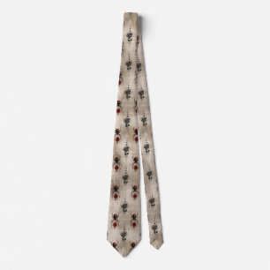Corbata Una Viuda Negra Serie Diseño #6