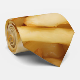 Corbata Único empate de cuello de las Fries francesas