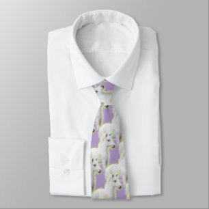 Corbata Unicornio Poni Blanco