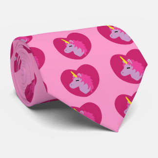 Corbata Unicornio rosa