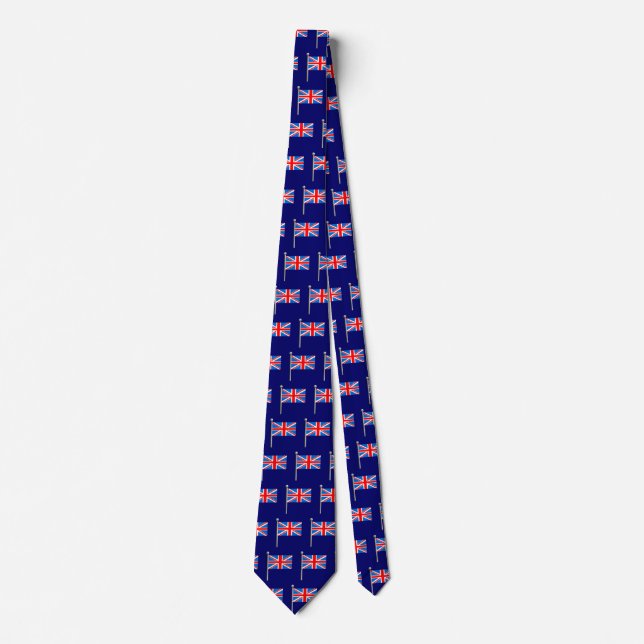 Corbata Unión Británica Jack (Anverso)