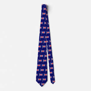 Corbata Union Jack británico