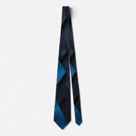 Corbata Urban Elegance - negro grafito, azul mediterráneo 