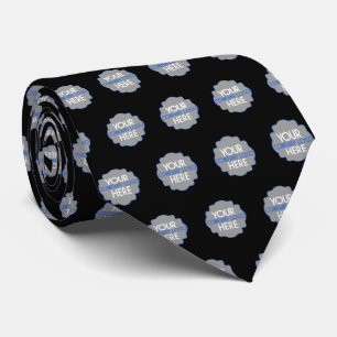 Corbata Utilice para poseer el personalizado negro de