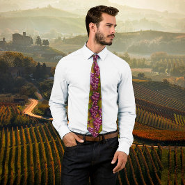 Corbata Uvas borgoñonas Vino Lover Tie