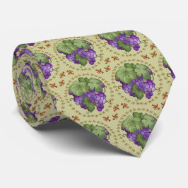 Corbata Uvas envejecidas