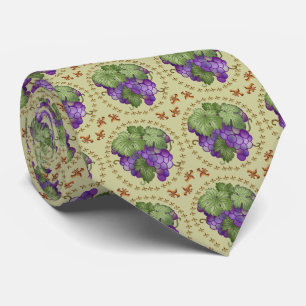 Corbata Uvas envejecidas