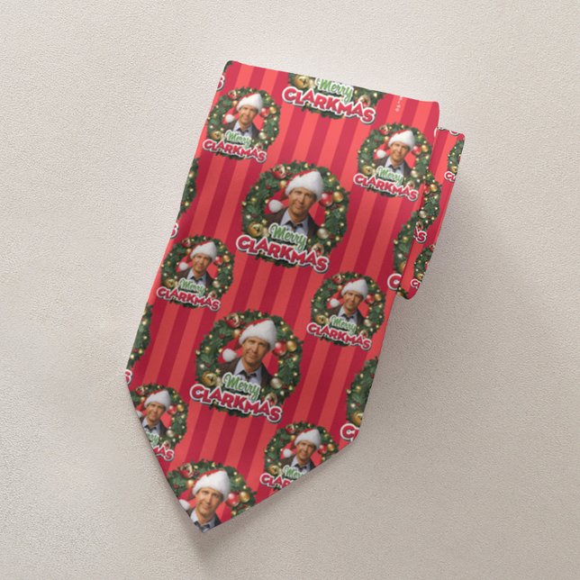Corbata Vacaciones de navidades | Patrón Merry Clarkmas (Subido por el creador)