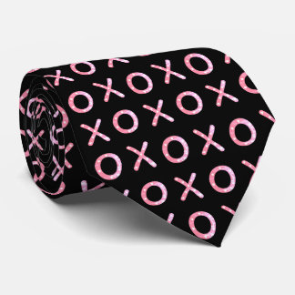 Corbata Valentine Tie Black y Pink