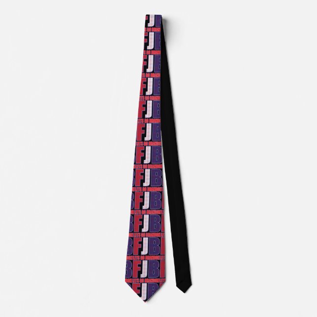 Corbata Vamos Brandon FJB (Anverso)