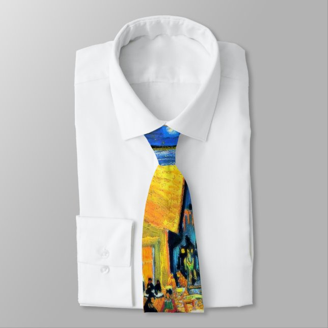 Corbata Van Gogh - Cafe Terrace (Atado)
