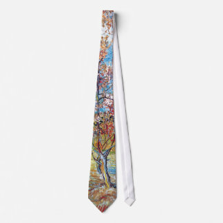 Corbata Van Gogh - Melocotoneros rosados