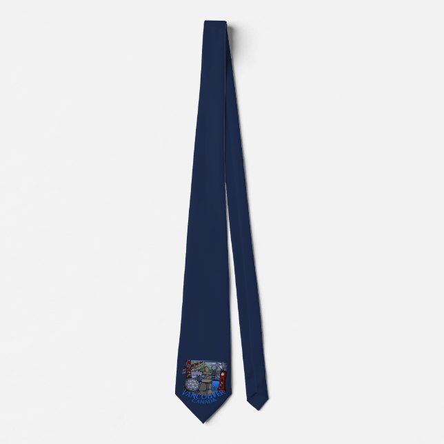 Corbata Vancouver Souvenir Tie Vancouver (Anverso)