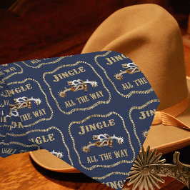 Corbata Vaquero Occidental Provoca Jingle Todo El Camino A