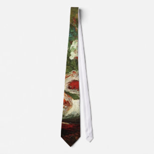 Corbata Vasija Vintage con Peonies, Vincent van Gogh.
