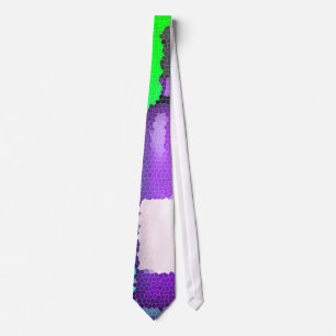 Corbata vaso de vino y botella : vidrio manchado