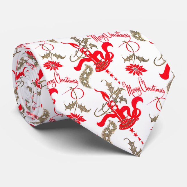 Corbata Velas navideñas Fallage Vintage (Enrollado)