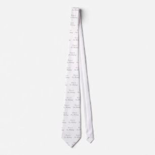 Corbata Ven A Nuestro Boda Gray El MUSEO Zazzle Regalos