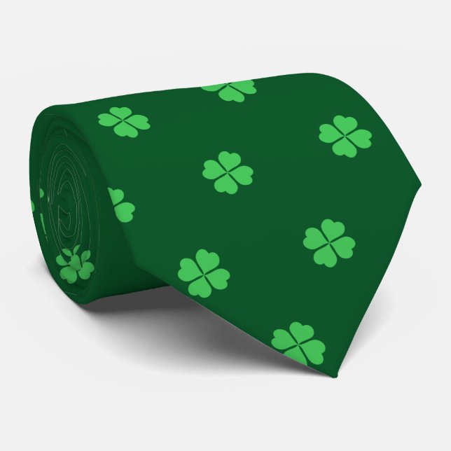 Corbata Vencimiento del Día de San Patricio (Enrollado)