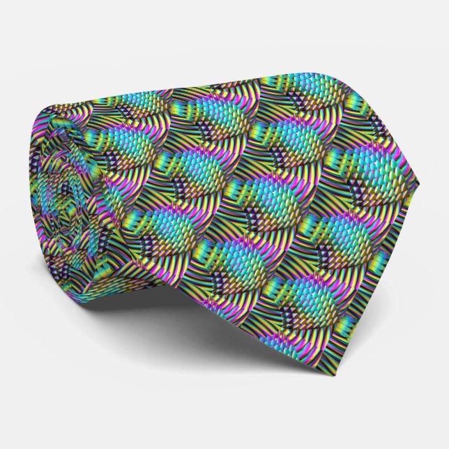 Corbata Ventilación cromática de onda Art 1A (Enrollado)
