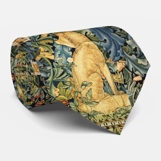 CORBATA VERDAD, ANIMALES FORESTALES, FOX Y CUIDADO, FLORAL (Enrollado)