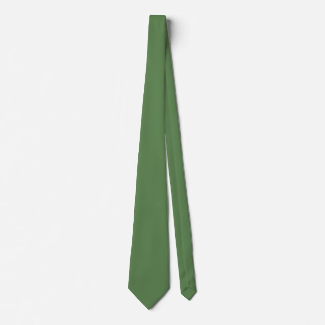 Corbata Verde Botánico (Anverso)
