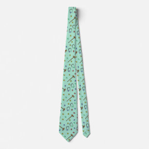 Corbata Verde de cosecha caprichoso y caprichoso
