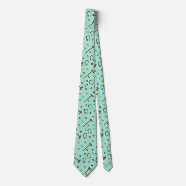 Corbata Verde de cosecha caprichoso y caprichoso (Anverso)