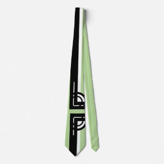 Corbata VERDE LIMA FUERTE del ART DÉCO por Slipperywindow