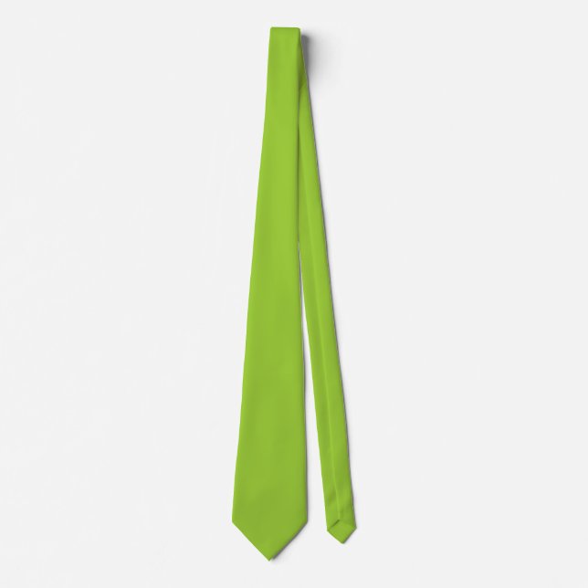 Corbata Verde Lujuriante (Anverso)