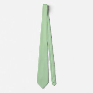 CORBATA VERDE MENTA DE OFICINA SENCILLA MODERNA Y