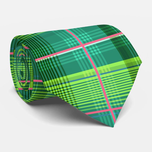 Corbata verde para bebé (Enrollado)