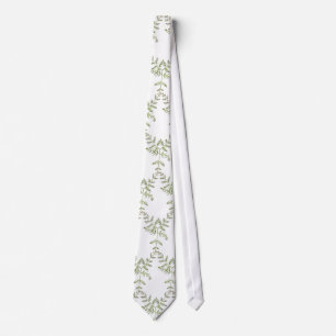 Corbata verde primavera