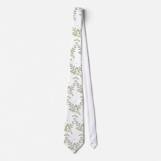 Corbata verde primavera (Anverso)