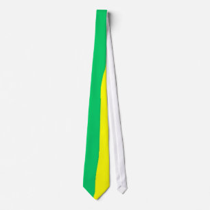 Corbata Verde y amarillo