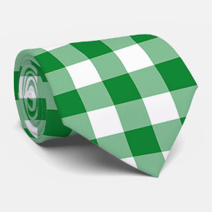 Corbata Verdes Blancas Bufandas Escocesas Modernas