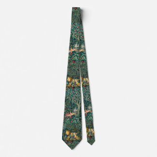 Corbata VERGÜENZA, ANIMALES FORESTALES León y Hares Floral