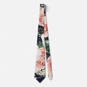 Corbata Vestido de hombres Tie Geométrico Jardín Rosa Mari