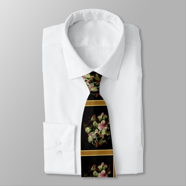 Corbata Vestido floral clero (Atado)