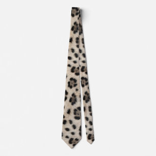 Corbata Vete salvaje Leopardo de las nieves Calidez Aspect