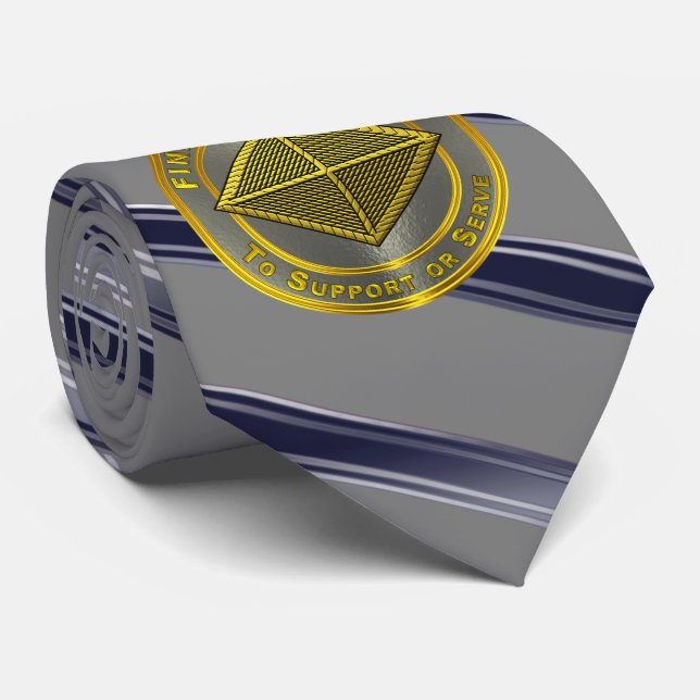 Corbata Veterano del Cuerpo de Finanzas del Ejército (Enrollado)