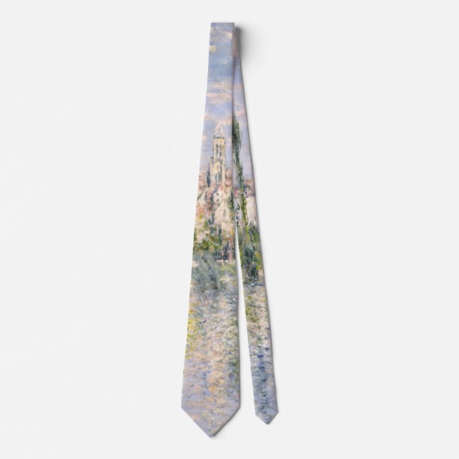 Corbata Vétheuil en verano - Claude Monet (Anverso)