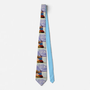 Corbata Viaje al Lago de Ginebra